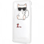 Karl Lagerfeld Fun gegeten zonder touw Hard Case voor iPhone XS Max. - vrij