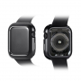 Magnetische metalen behuizing voor Apple Watch 40mm - zwart