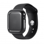 Magnetische metalen behuizing voor Apple Watch 40mm - zwart