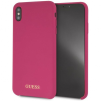 Raad eens Silicone Gold Logo Case voor iPhone XS Max. - rozig