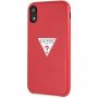Gok PU lederen hoesje met driehoekige deksel voor iPhone XR - rood