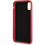 Gok PU lederen hoesje met driehoekige deksel voor iPhone XR - rood