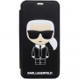 Karl Lagerfeld Ikonik Boekenkast voor Karl Lagerfeld Ikonik voor iPhone X / XS - zwart