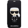 Karl Lagerfeld Ikonik Boekenkast voor Karl Lagerfeld Ikonik voor iPhone XS Max. - zwart