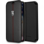 Ferrari Off Track Book Case voor iPhone X / XS - zwart