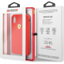 Ferrari SF Siliconenkoker voor Ferrari SF Siliconen voor iPhone X / XS - rood