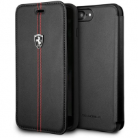 Ferrari Heritage Boekentas voor de boekenkast voor iPhone 7 Plus / 8 Plus - zwart