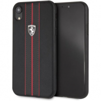 Ferrari Off Track Hard Case voor iPhone XR - zwart