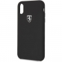 Ferrari Off Track Silicone Case voor iPhone XR - zwart