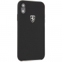 Ferrari Off Track Silicone Case voor iPhone XR - zwart