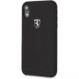 Ferrari Off Track Silicone Case voor iPhone XR - zwart