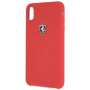 Ferrari Off Track Silicone Case voor iPhone XS Max. - rood
