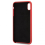 Ferrari Off Track Silicone Case voor iPhone XS Max. - rood