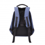 Veiligheidsrugzak met externe USB-poort voor iPad / MacBook tot 15" - blauw