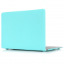 Matte hoes voor MacBook Air 13" (A1932 / A2179 / A2337) - turquoise