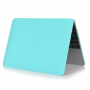 Matte hoes voor MacBook Air 13" (A1932 / A2179 / A2337) - turquoise