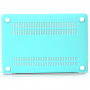 Matte hoes voor MacBook Air 13" (A1932 / A2179 / A2337) - turquoise