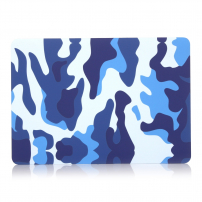 Camouflagehoes voor MacBook Air 13" 2018 (1932) - blauw
