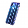 BASEUS Aurora hoes voor BASEUS Aurora voor iPhone XS - blauw