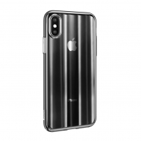 BASEUS Aurora hoes voor BASEUS Aurora voor iPhone XS - zwart