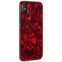 BENKS sterrendeksel voor iPhone X / XS - rood