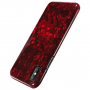 BENKS sterrendeksel voor iPhone X / XS - rood