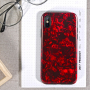 BENKS sterrendeksel voor iPhone X / XS - rood