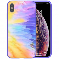 NILLKIN Ombre cover voor iPhone XS Max. - violet