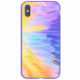NILLKIN Ombre cover voor iPhone XS Max. - violet
