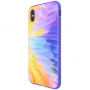 NILLKIN Ombre cover voor iPhone XS Max. - violet
