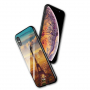 NXE-hoes met glazen achterkant voor iPhone XS Max. - Eiffeltoren