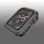 Siliconen koffer voor Apple Watch 40mm - zwart - grauw