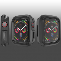 Siliconen koffer voor Horloge 44mm - zwart