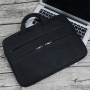 SOYAN elegante tas voor iPad Pro 12,9" / MacBook tot 14" - zwart