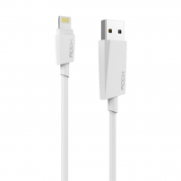 ROCK Sync & Charge MFi Certified Lightning Cable voor Apple iPhone / iPad / iPad / ROCK Sync & Charge MFi gecertificeerde bliksemafleider voor Apple iPhone / iPad / iPod - wit - 2m