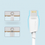 ROCK Sync & Charge MFi Certified Lightning Cable voor Apple iPhone / iPad / iPad / ROCK Sync & Charge MFi gecertificeerde bliksemafleider voor Apple iPhone / iPad / iPod - wit - 2m