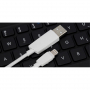 ROCK Sync & Charge MFi Certified Lightning Cable voor Apple iPhone / iPad / iPad / ROCK Sync & Charge MFi gecertificeerde bliksemafleider voor Apple iPhone / iPad / iPod - wit - 2m