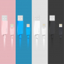 ROCK Sync & Charge MFi Certified Lightning Cable voor Apple iPhone / iPad / iPad / ROCK Sync & Charge MFi gecertificeerde bliksemafleider voor Apple iPhone / iPad / iPod - wit - 2m