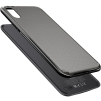 ROCK magnetisch deksel met draadloze Power Bank 5000mAh voor iPhone XS - zwart