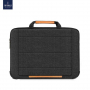 Multifunctionele draagkoffer met standaard voor MacBook 12" - zwart