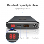 BASEUS 10000mAh tribune / Power Bank met draadloos opladen - zwart