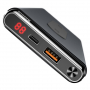 BASEUS 10000mAh tribune / Power Bank met draadloos opladen - zwart