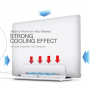 BESTAND 2in1 verticaal statief voor MacBook en iPad - zilver