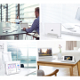 BESTAND 2in1 verticaal statief voor MacBook en iPad - zilver