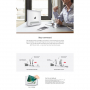BESTAND 2in1 verticaal statief voor MacBook en iPad - zilver