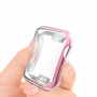Koffer met displaybeveiliging voor Apple Watch 40mm - roze-goud