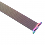 Metalen band milanese trek voor Apple Watch 42mm / 41mm / 40mm / 38mm - regenboog