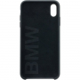 BMW siliconen koffer voor iPhone XS Max. - zwart