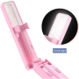 USAMS Mini Wire Light Selfie Stick met Flitser - zwart