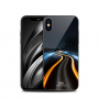 NXE-hoes met glazen achterkant voor iPhone X - nachttraject